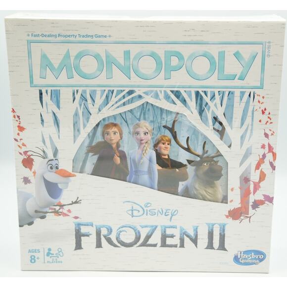 Hasbro Other - Monopoly Disney Frozen II‎ Edition - New & Sealed